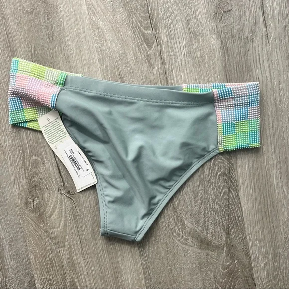 * NWT Seea Jalama Bikini Bottom Amos Rashguard Size Small - Picture 9 of 11